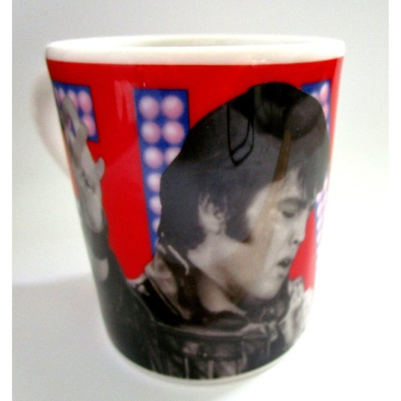 VTG Royal Doulton Elvis Presley Leather Jacket - Stand Up EPGW4 - Mug/Coffee Cup - Picture 8 of 10
